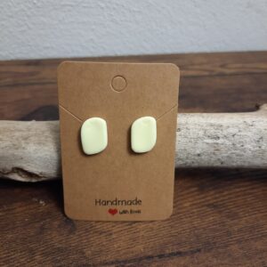 Ohrstecker gelb